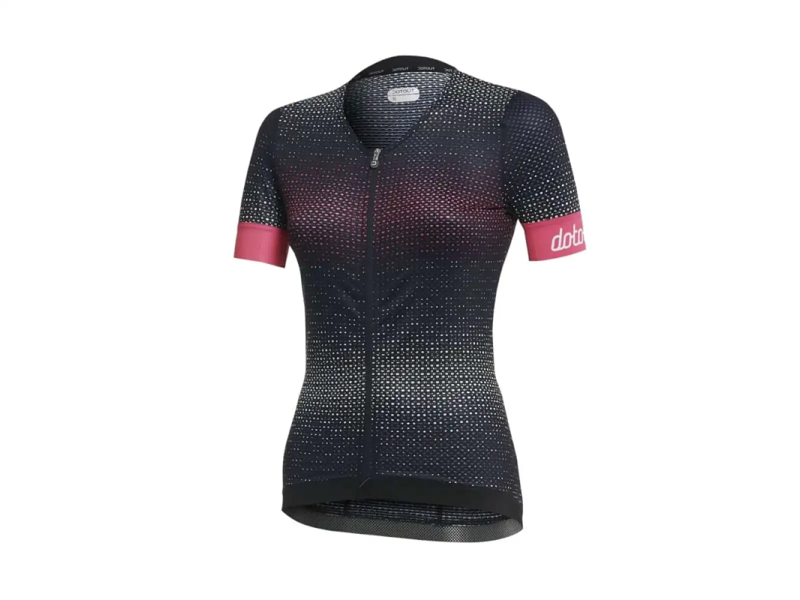 Dotout Rainbow Damen Kurzarmtrikot blau/fuchsia