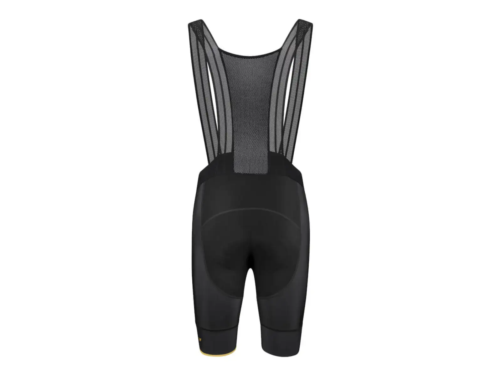 Force Gold Herrenshorts mit Latz und Polsterung Schwarz/Gold