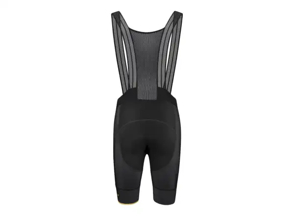 Force Gold Herrenshorts mit Latz und Polsterung Schwarz/Gold