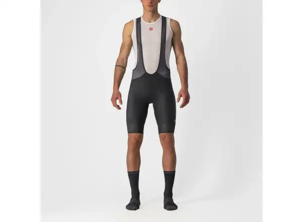 Castelli Endurance 3 Herrenshorts mit Einsatz und Hosenträgern Black