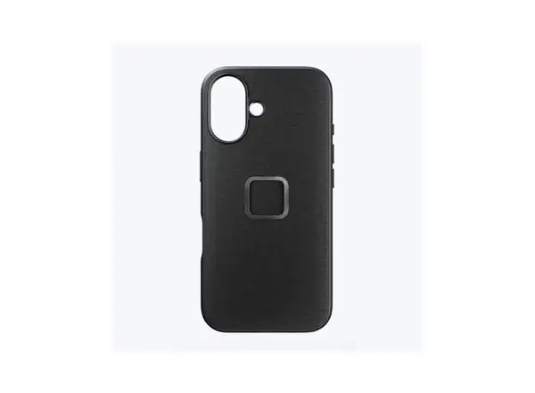 Peak Design Mobile Everyday Fabric Case iPhone 16 Hülle für Mobiltelefon Kohle