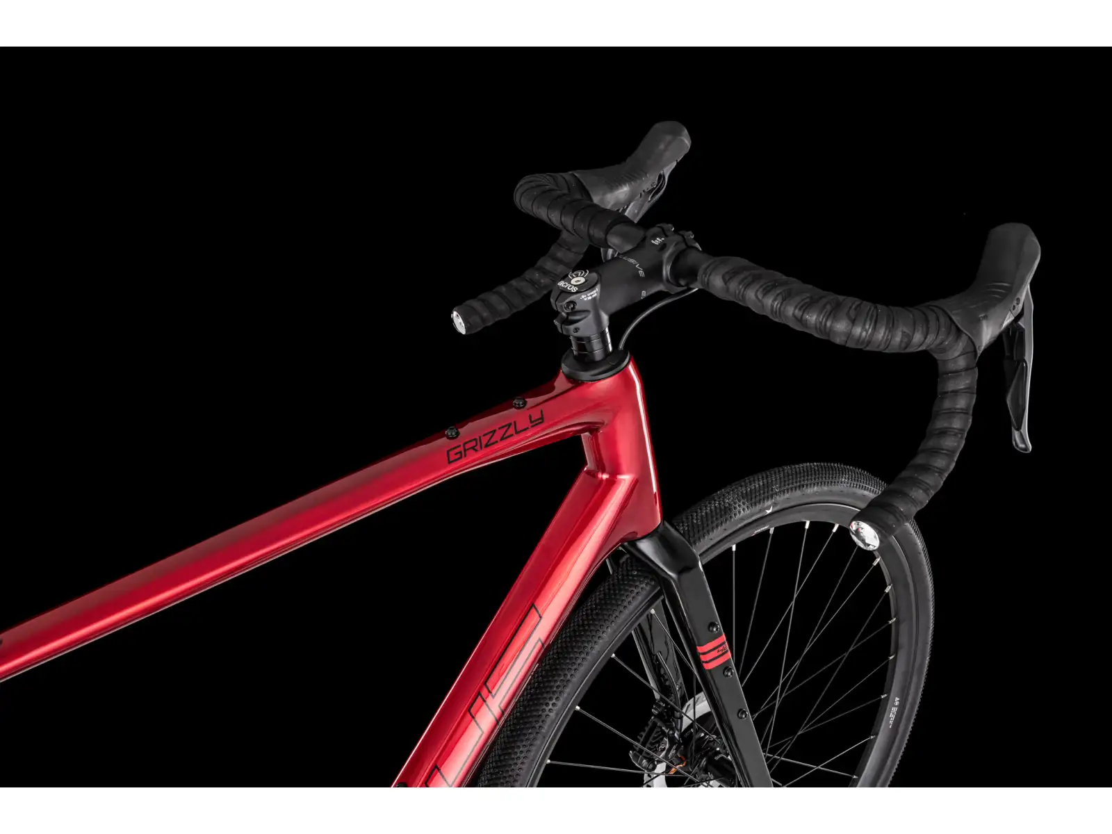 4Ever Grizzly Elite Gravelbike Flame red