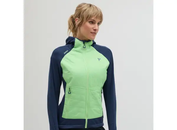 Silvini Divera Damen gefüttertes Sweatshirt Navy/Green