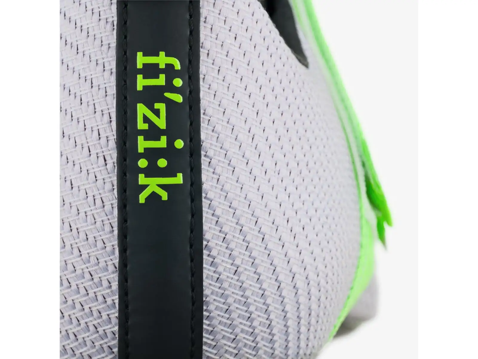 Fizik Vento Powerstrap Aeroweave Rennradschuhe Light Violet/Neon Green