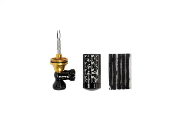 Lezyne Tubeless CO2 Blaster ohne CO2 Reparaturset für Schlauchlosreifen.