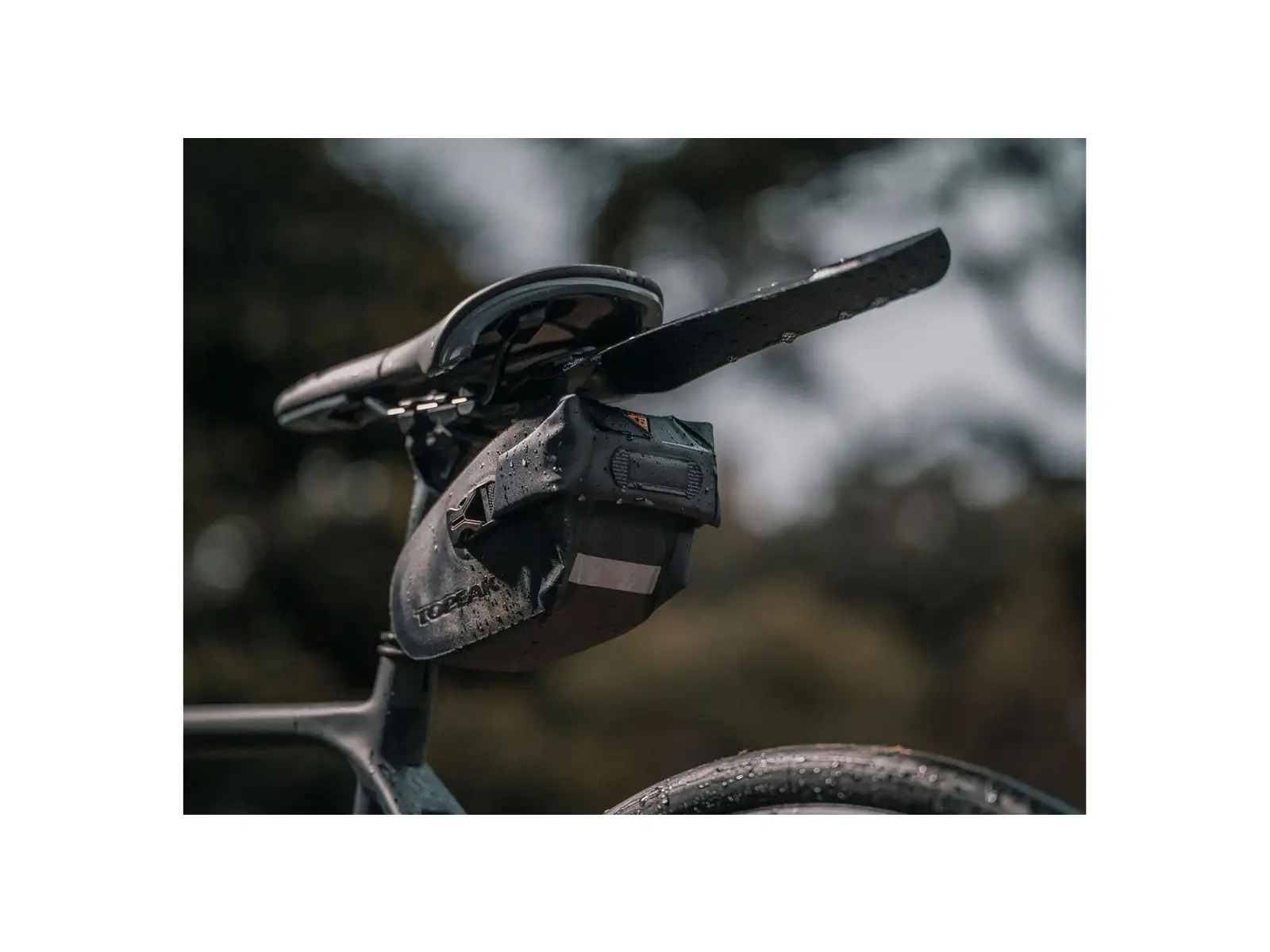 Topeak FlashFender Duo Fixer Heck-Schutzblech Schwarz
