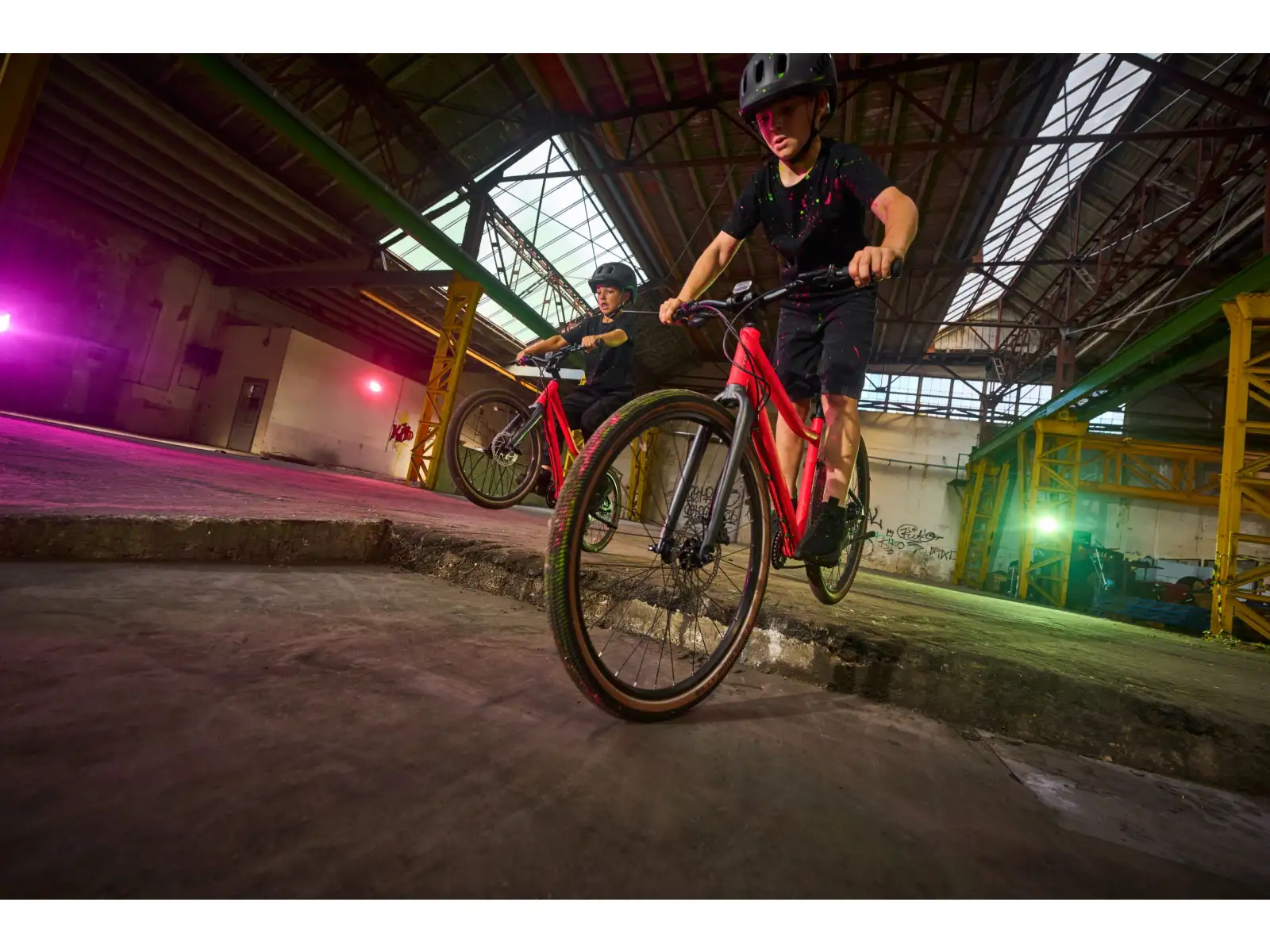 Woom 6 EXPLORE Kinderfahrrad neon pink