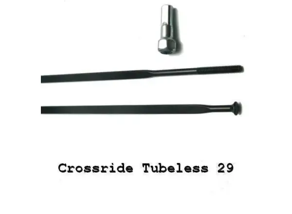Mavic Crossride UST/Crossmax Elite/XA Elite 29" Speichen Set 12 Stück 296 mm - V2381401