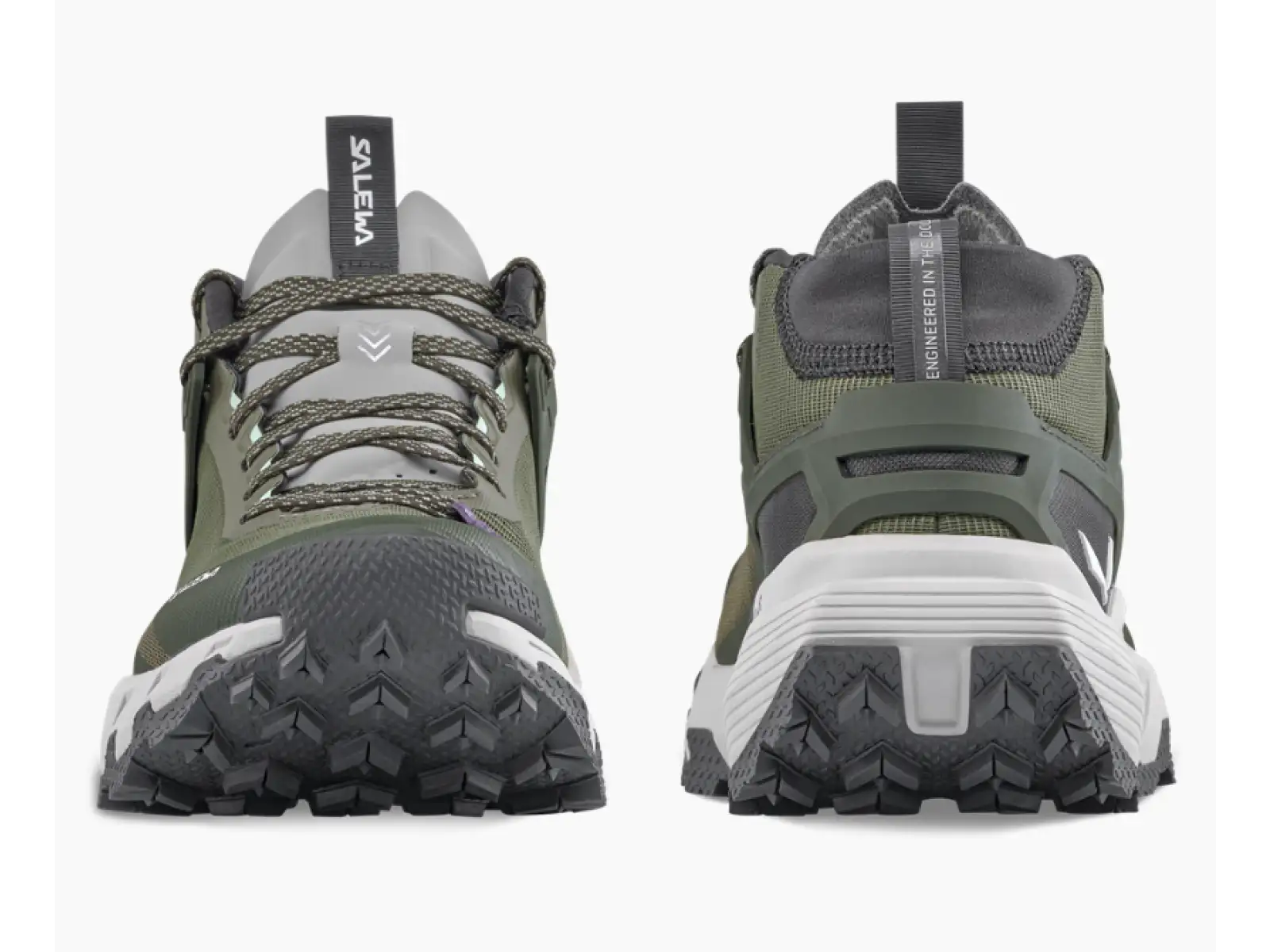 Salewa Pedroc 2 MID PTX Damen Schuhe Faded Green / Dark Olive