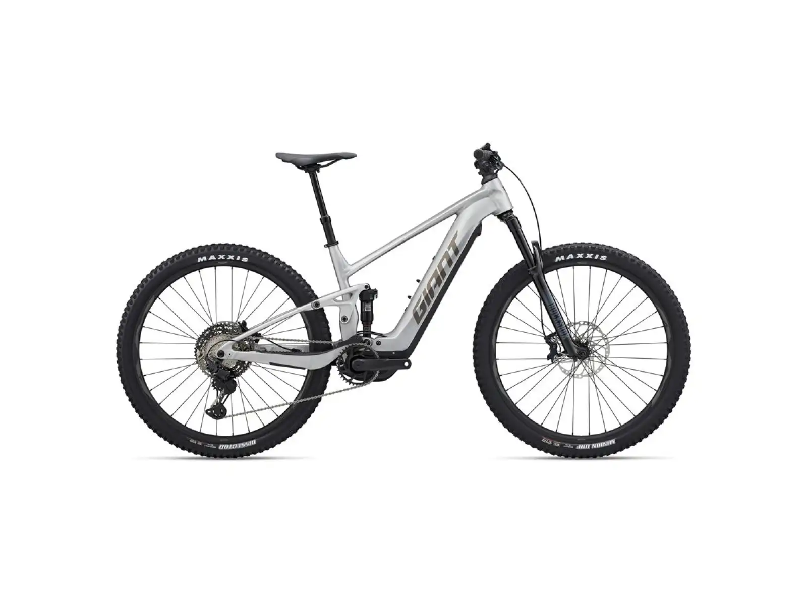 Giant Stance E+0 Pro Mountain E-Bike Raw Aluminum