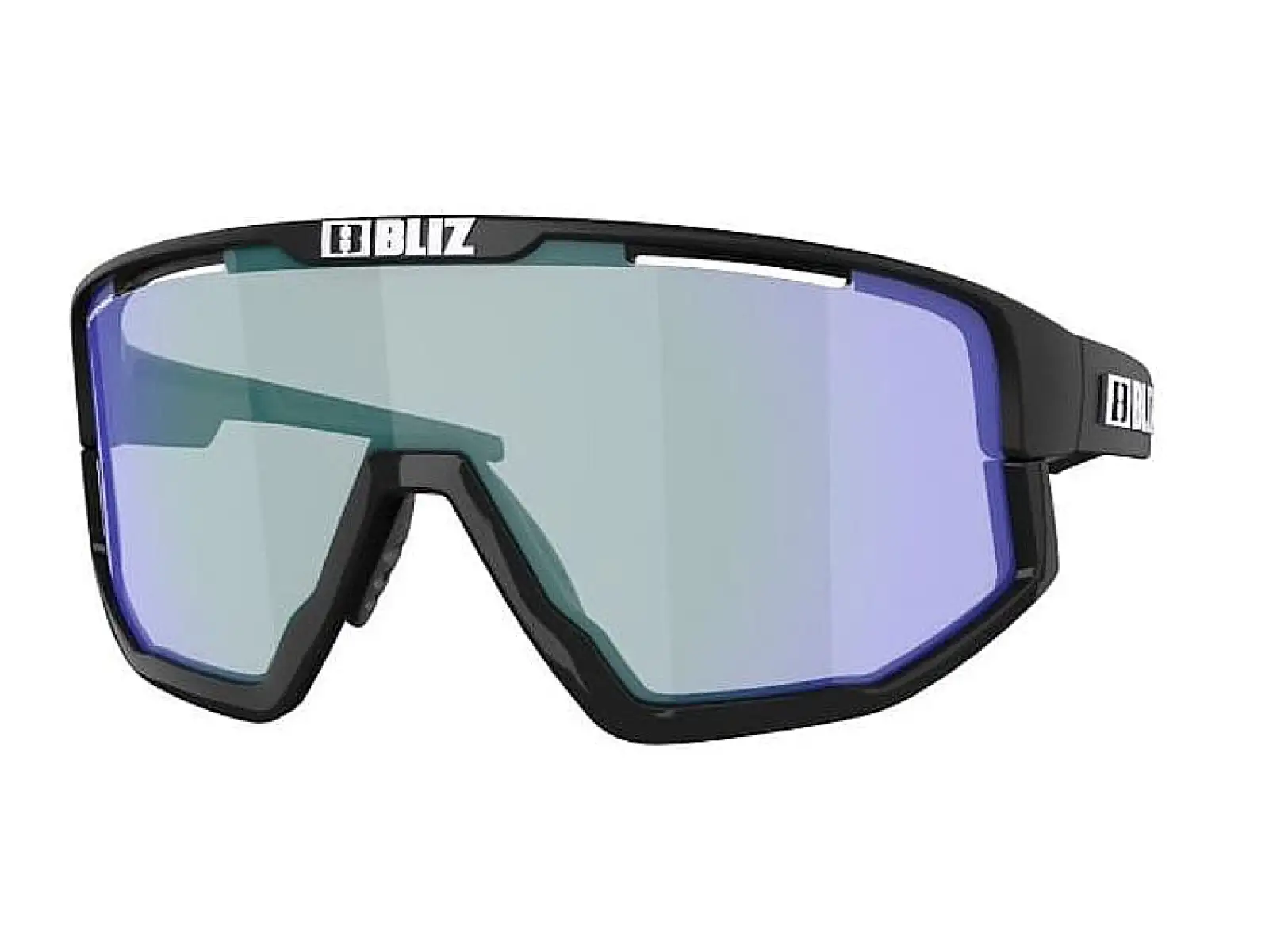 Bliz Fusion Nano Optics Radbrille Matt Black Photocromic Brown/Blue Multi