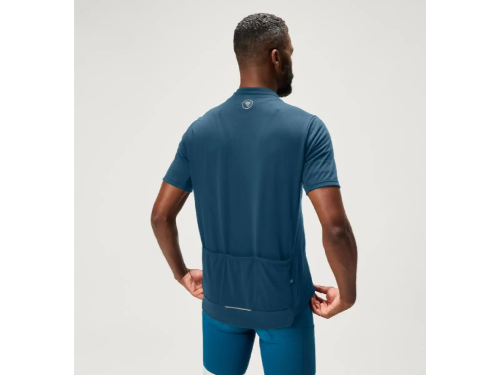 Endura Loop Herren-Trikot Kurzarm Barra Blue