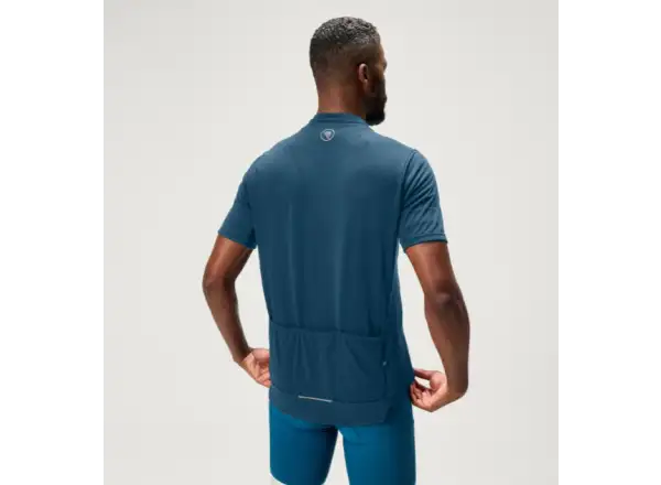 Endura Loop Herren-Trikot Kurzarm Barra Blue