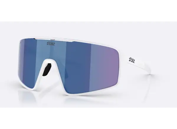 Bliz P001 Sonnenbrille Matte White/Grey Blue Multi