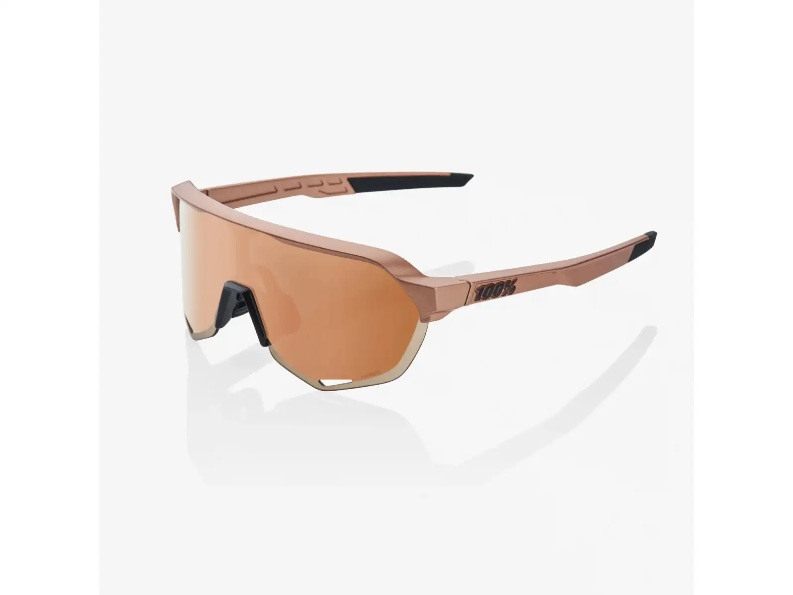 100% S2 Brille HiPER Matt Kupfer Chrom/Kupfer Spiegel