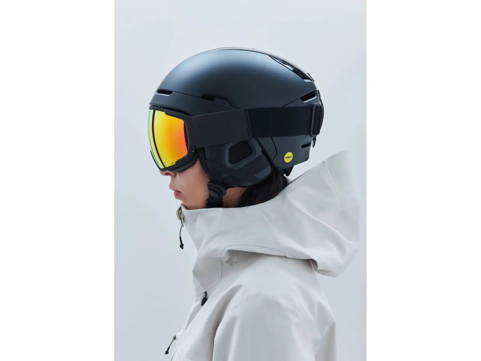 POC Zonula Skibrille Uranium Black/Partly Sunny Orange