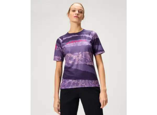 Endura LTD Parchwork Damen Trikot kurzarm Bramble