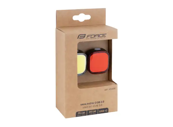 Force Cob 2.0 USB Set vorderes und hinteres Rücklicht