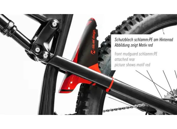 Rie:sel Design Schlamm:PE Schutzblech Carbon