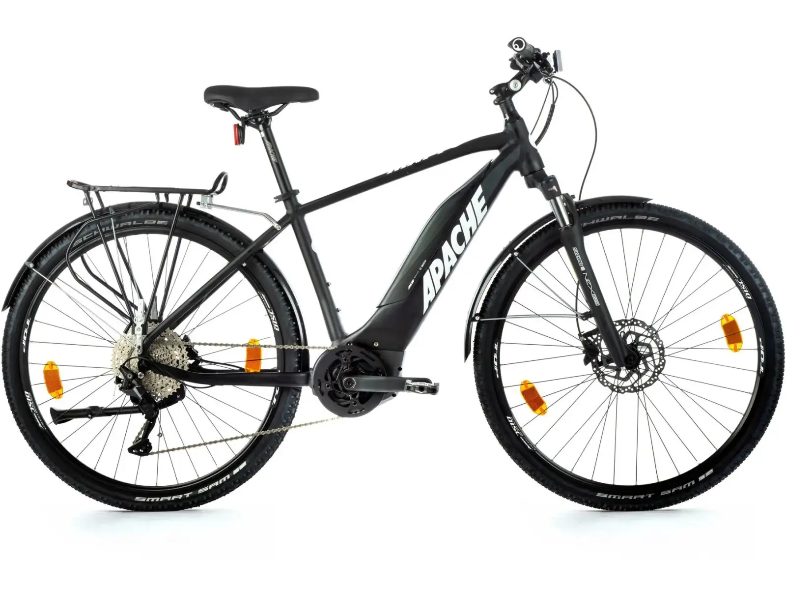 Apache Matto 1 Tour E-Crossbike Schwarz