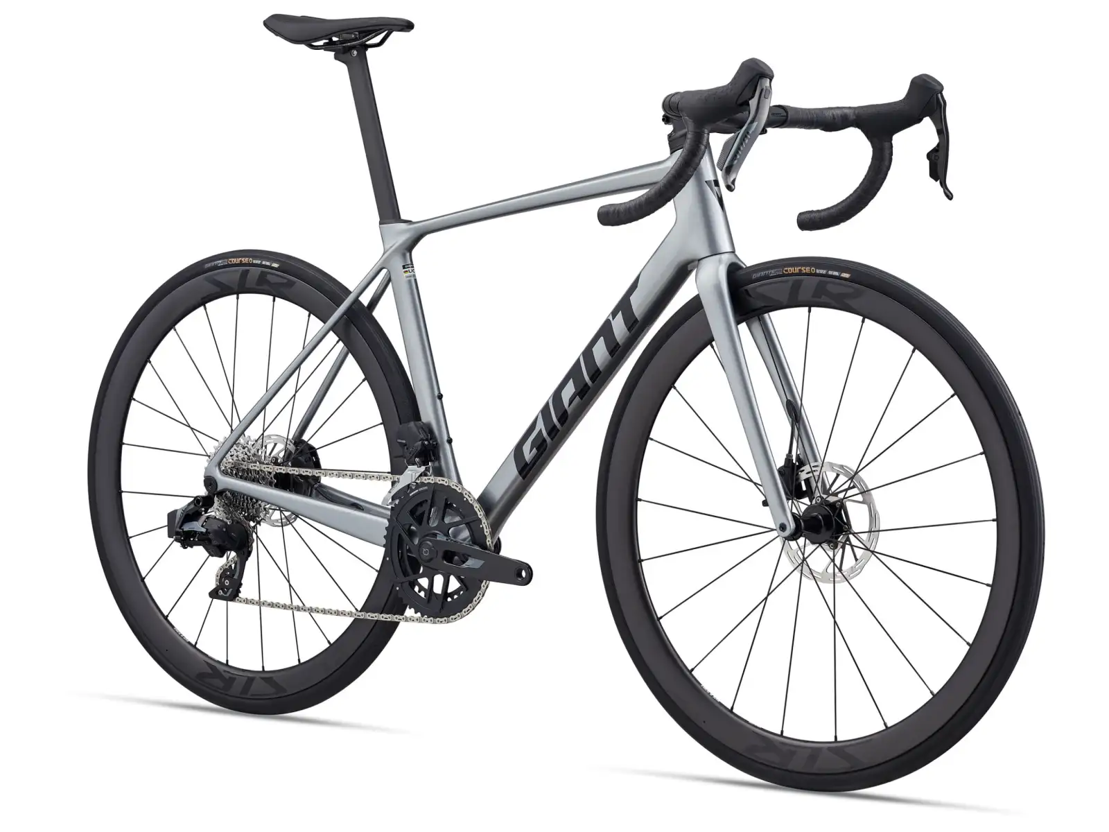 Giant TCR Advanced Pro 1 AXS Straßenfahrrad Tech Silver
