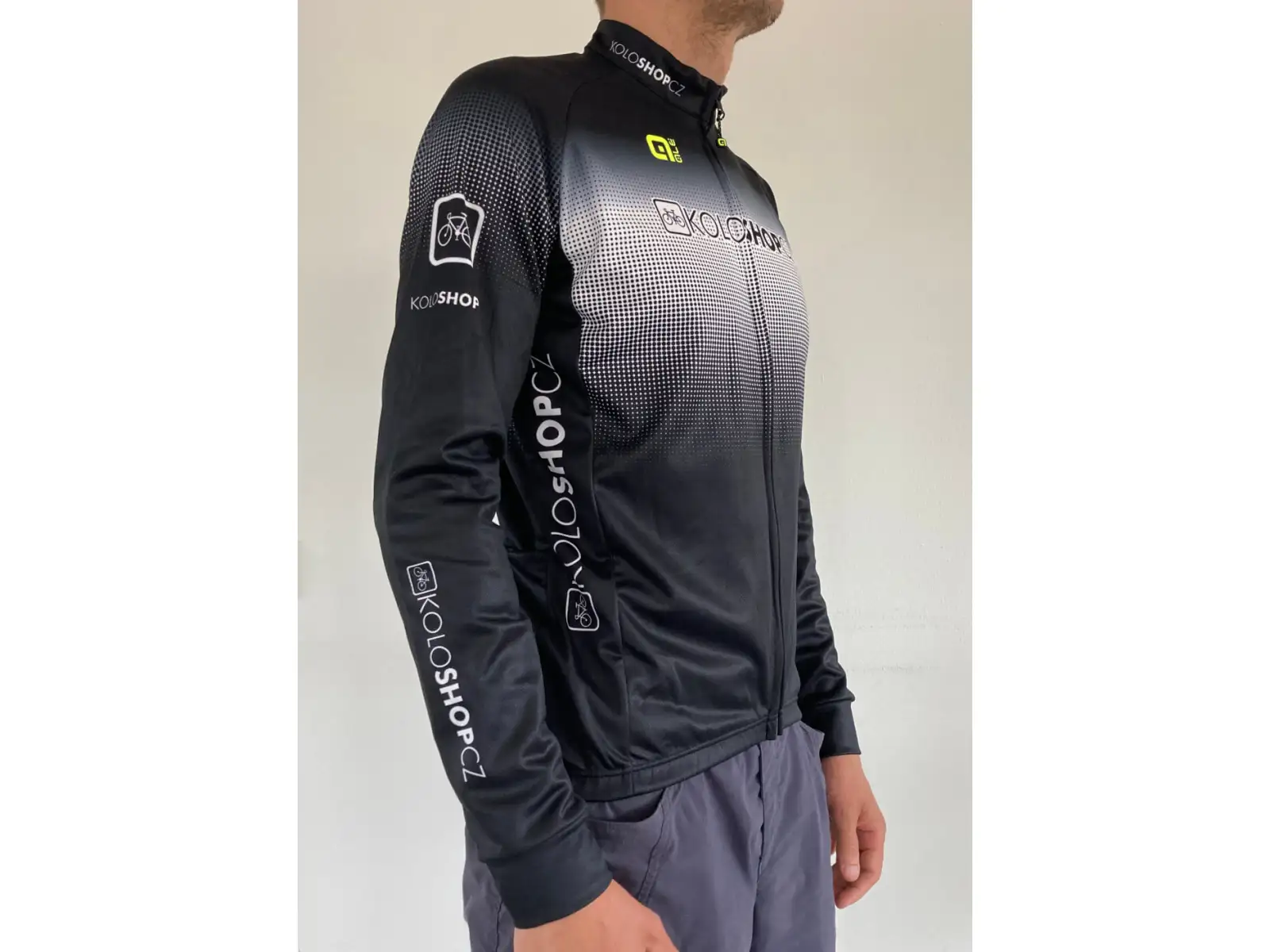 Alé Prime Koloshop Herren Trikot langärmlig schwarz