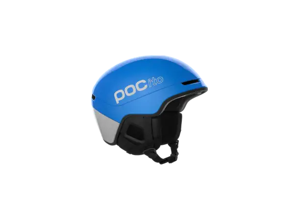 POC POCito Obex Kinder-Skihelm Fluorescent Blue