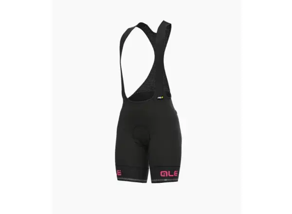 Alé PR-R Sella Plus Lady Damen Shorts mit Latz und Polsterung Fluo Pink