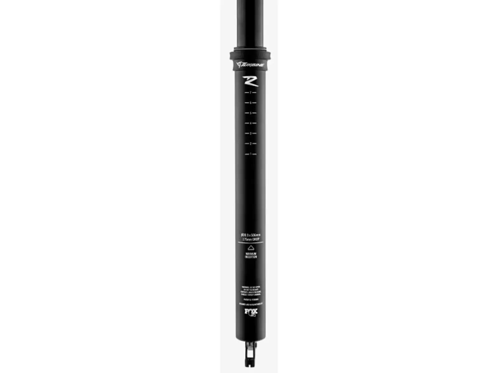 Race Face Turbine R mit 150 mm Federweg, 30,9x457 mm Teleskop-Sattelstütze in Schwarz