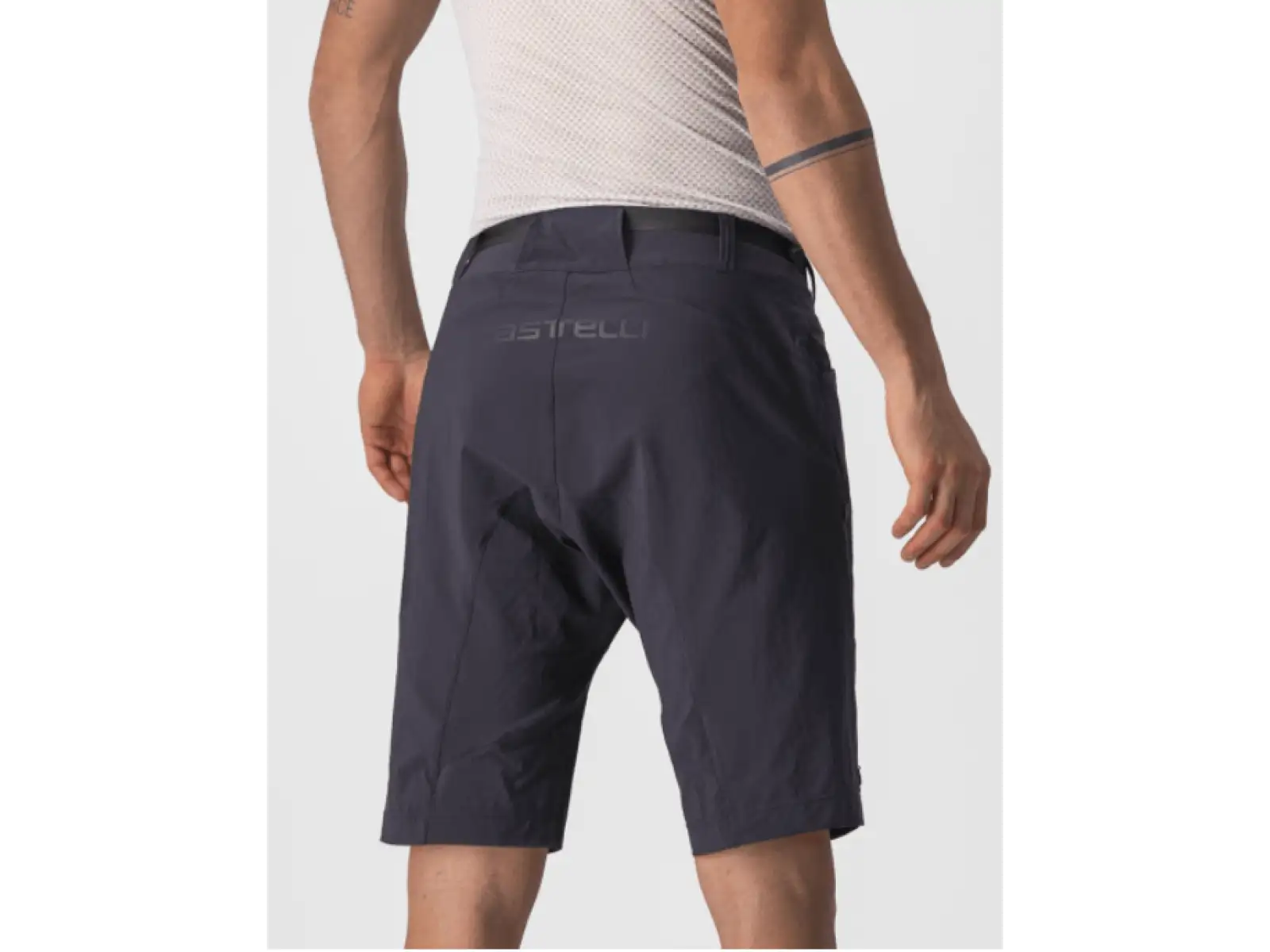 Castelli Unlimited Trail lockere Herrenshorts ohne Innenfutter schwarz
