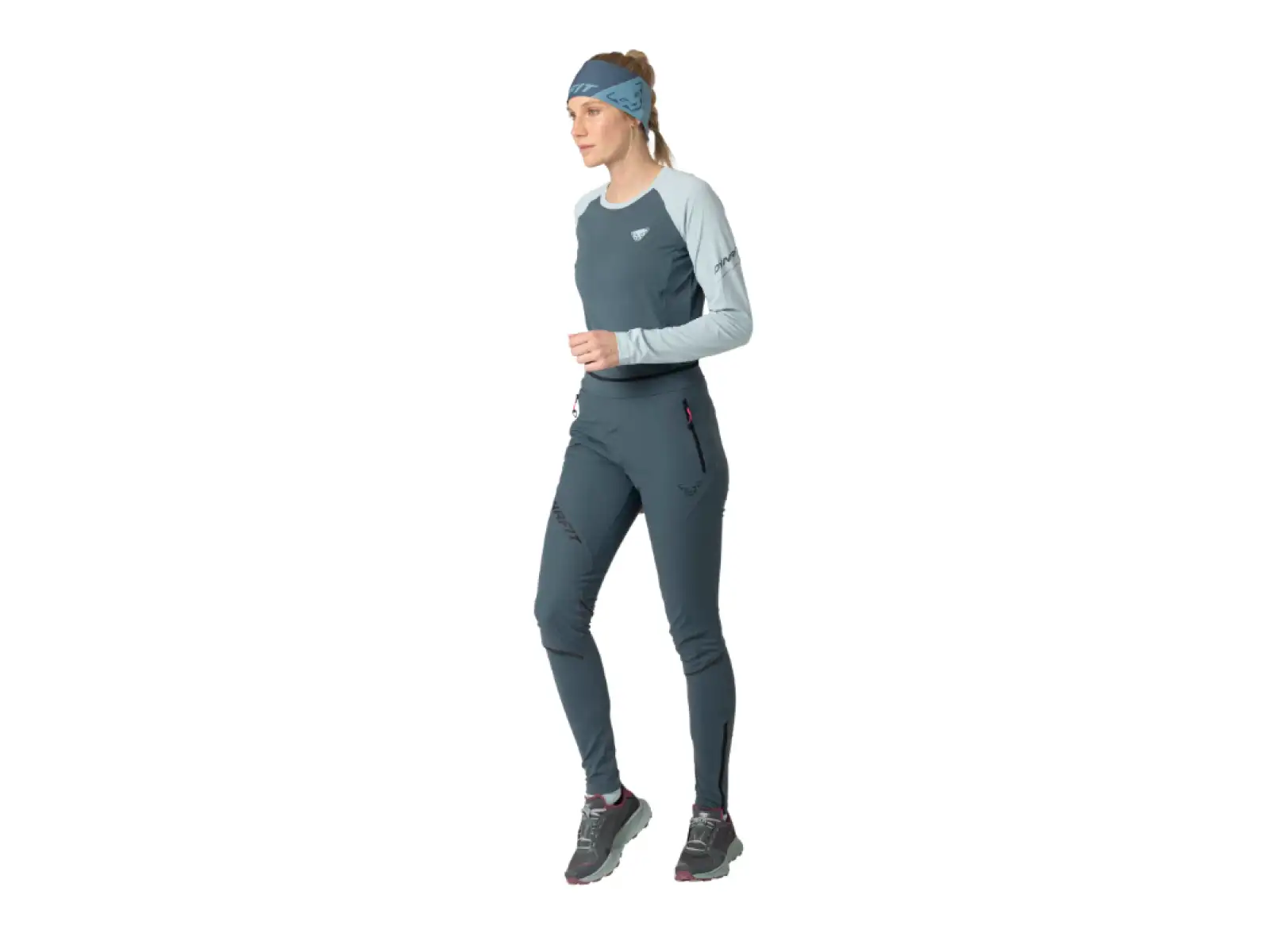 Dynafit Alpine Hybrid Damen Laufhose Cinder