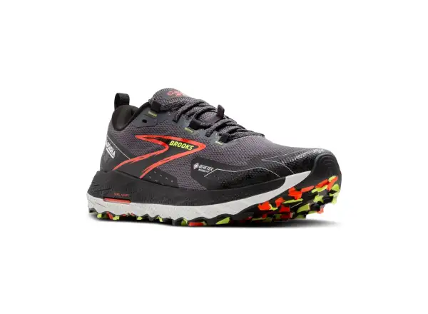 Brooks Cascadia 18 GTX Herren Laufschuhe Schwarz