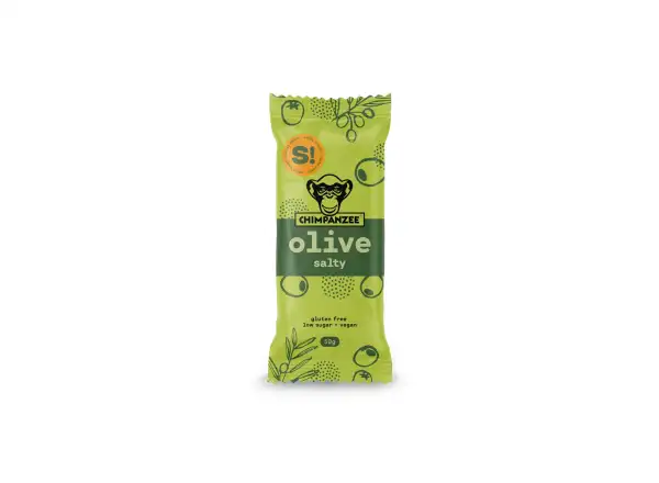 Chimpanzee Salty Bar Energieriegel Olive 50 g