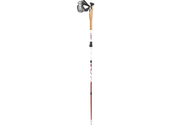 Leki Cross Superlite Trekkingstöcke White/Ferra/Black Gr. 100-120 cm