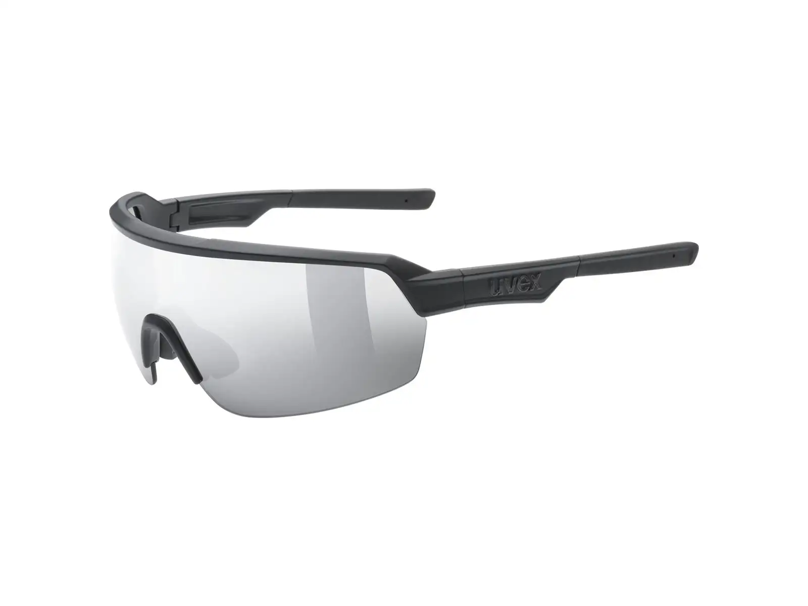 Uvex Sportstyle 227 Brille Black Mat/Mirror Silver (Kat. 3)