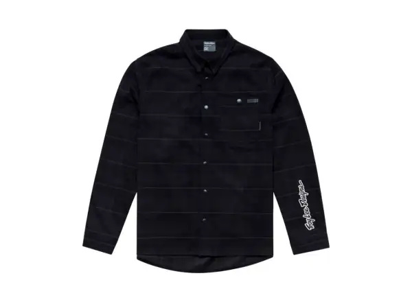 Troy Lee Designs Grind Flannel Herrenhemd Plaid Carbon