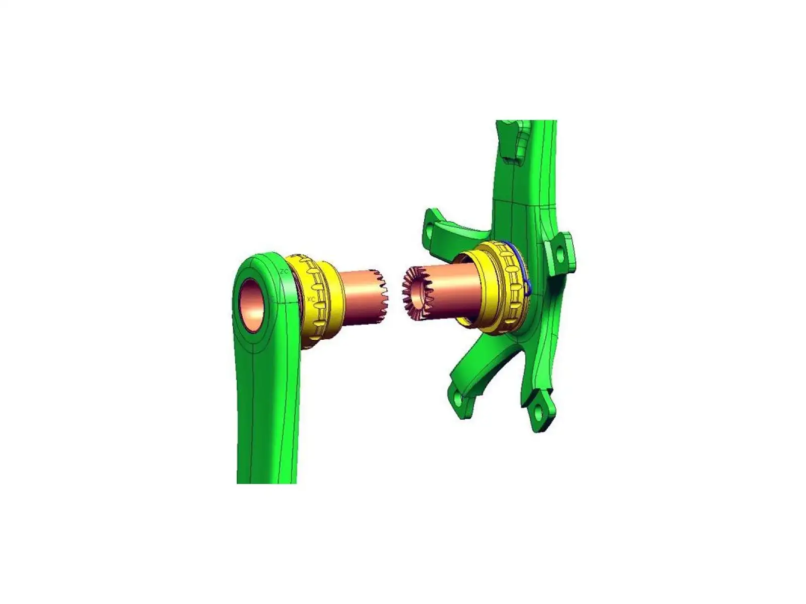 Campagnolo FC-RE012 Lager für Ultra Torque Kurbeln, 2 St.