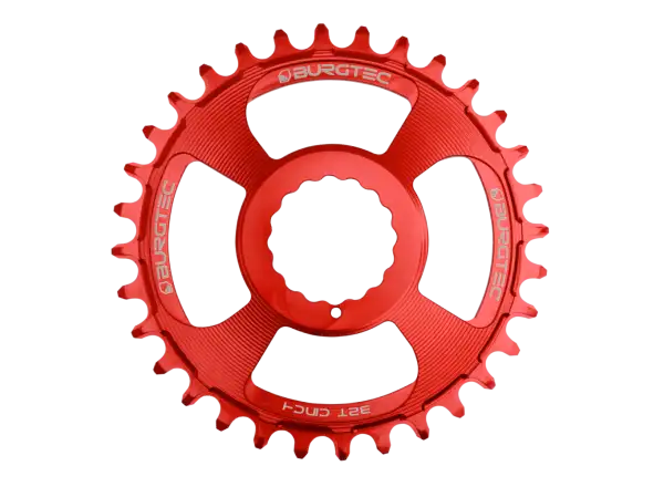Burgtec Cinch Thick Thin Kettenblatt rot