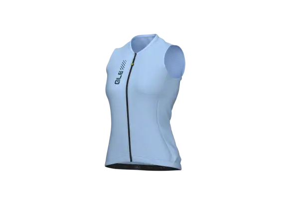 Alé Pragma Color Block Damen Fahrradtrikot ohne Ärmel Blue Paradise.