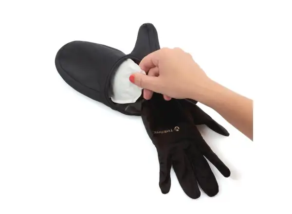 Thermic Vielseitige Leichte beheizte Handschuhe schwarz