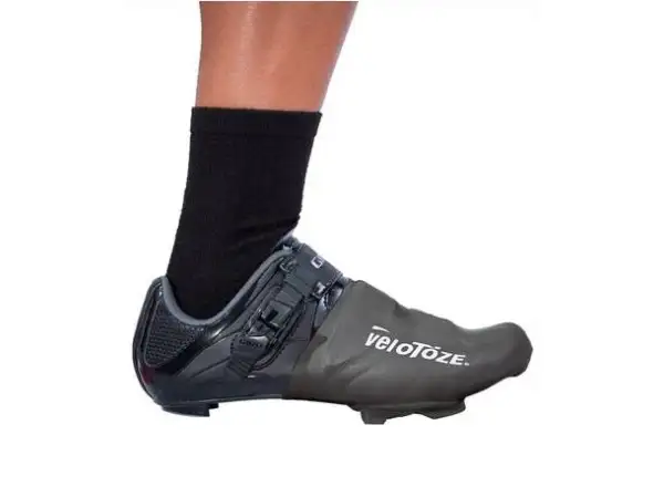 Velotoze Toe Cover Road Latex-Überzüge für Rennradschuhe, schwarz, Einheitsgröße