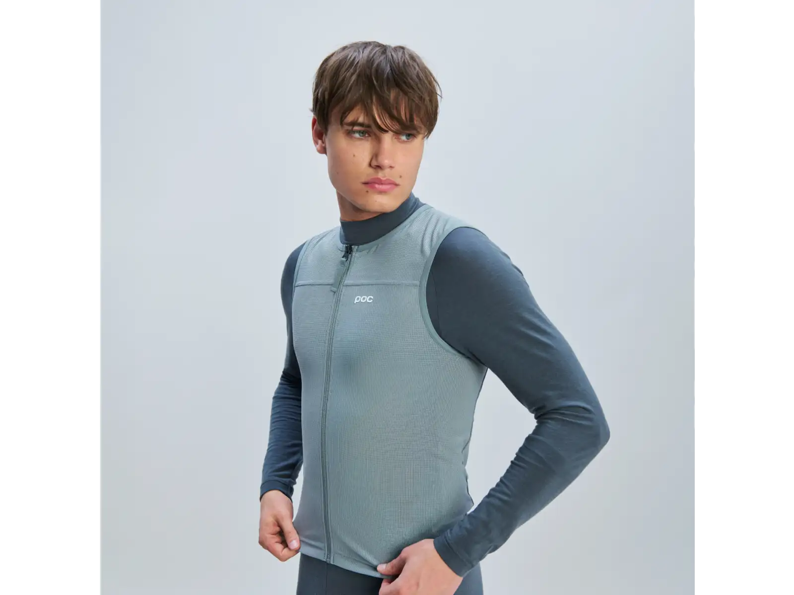 POC VPD Air Vest Herren Rückenprotektor Granite Grey