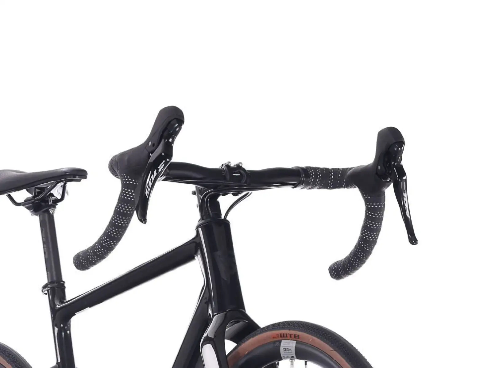 Rock Machine Lukk CR 80 Gravelrad Gloss Metallic Black