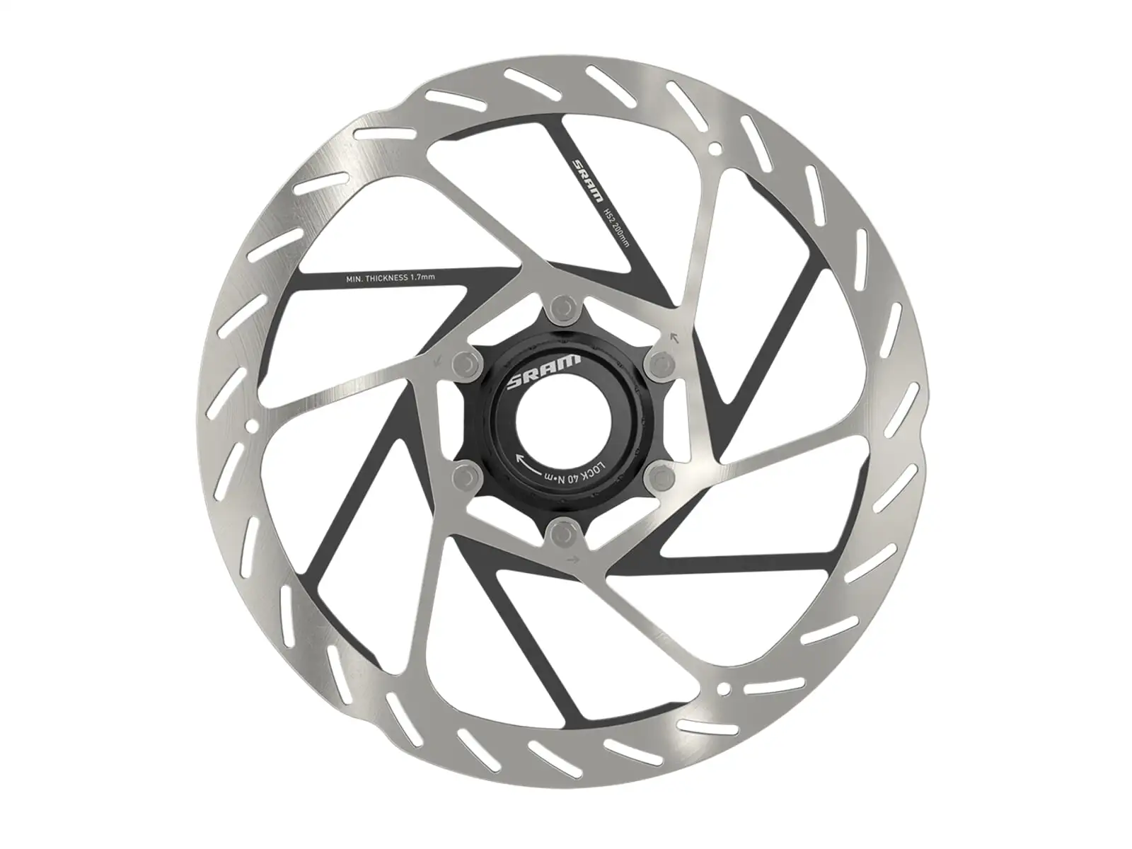 Sram HS2 Rounded CL Bremsscheibe 200 mm
