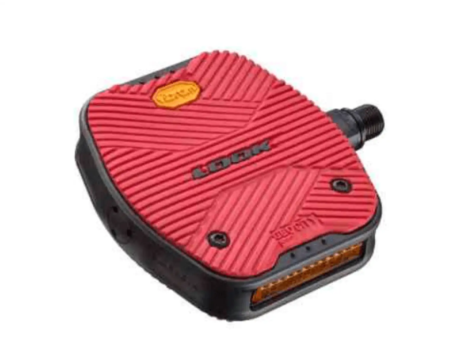 LOOK Geo City Pedale Grip in Rot.