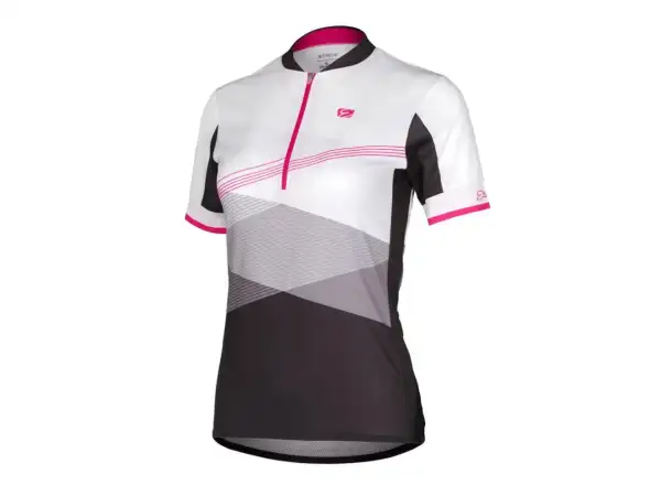 Etape Liv Damen Kurzarmtrikot weiß/rosa