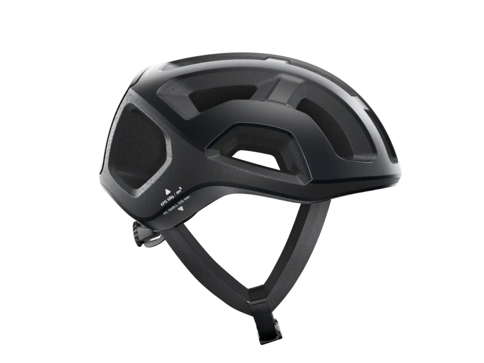 POC Ventral Lite Helm Uranium Black Matt