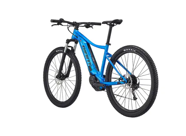 Giant Talon E+ 2 29 Mountain E-Bike in metallic blue.