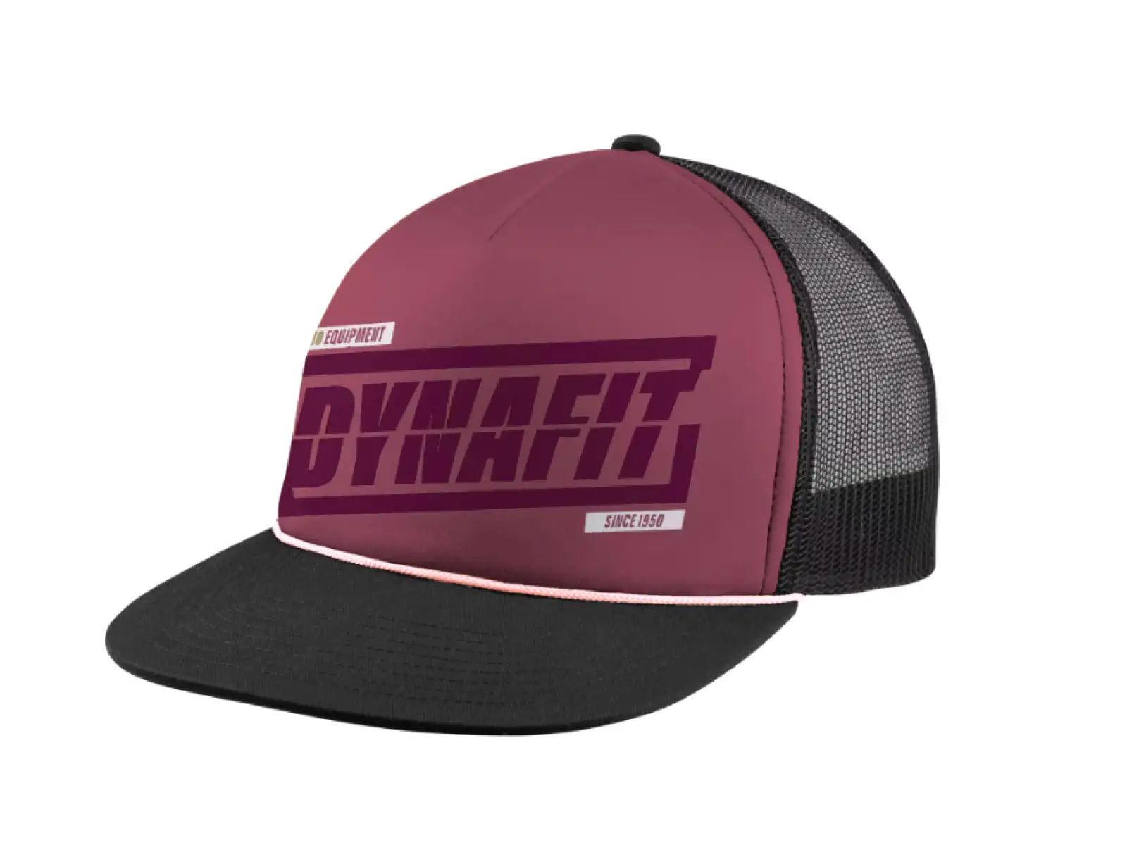 Dynafit Graphic Trucker Kappe Dunkelrose/Tabloid.