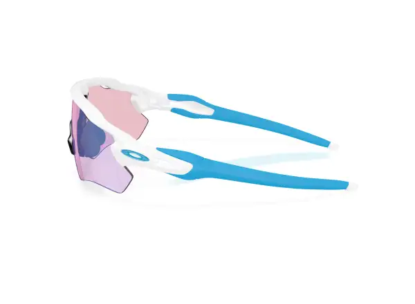 Oakley Radar EV Path photochrome Brille Matte White/Prizm Transitions Cobalt